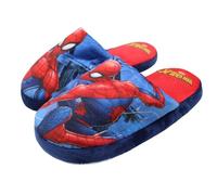 Disney Spiderman Boy Slipper, bequeme und stilvolle Hausschuhe, Spiderman-Design, Marine, 32