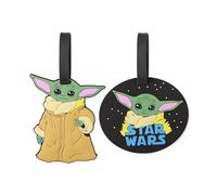 Disney Star Wars Baby Yoda VT700241L.PH Gepäckanhänger, Mehrfarbig, 2 Stück