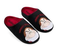 Disney Star Wars Hausschuhe Herren, Grumpy & Baby Yoda Slipper Herren, Jungen & Teenager - Star Wars Geschenke für Männer (Schwarz Grumpy, 43 EU)