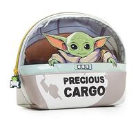 Disney Star Wars Kosmetiktasche Damen Teenager, Kulturtasche Klein mit Reißverschluss, Kulturbeutel für Reise Zubehör, Geschenke für Frauen (Grüner Baby-Yoda)