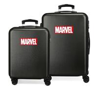 Disney Starrer Kinderkoffer, seitlicher Kombinationsverschluss, 4 Räder, Handgepäck aus ABS, einem Starren und leichten Material., Logo, Koffer-Set