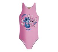 Disney Stitch Badeanzug Mädchen Rosa - Wunderschön - Einteiliger Schwimmanzug Bademode - Perfekt für Strand, Urlaub und Freibad - Geschenke für Mädchen