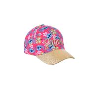 Disney Stitch Baseballkappe Mädchen, Klassische Mütze, Glitzerkappe 3D-Design, Geschenk für Mädchen | Rosa