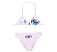 Disney Stitch Bikini Badeanzug für Mädchen, Design Surf Zweiteiliger, Größe 12 Jahre | Rosa