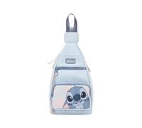 Disney Stitch Character Print Blue 15.2 cm Convertible Crossbody Sling Bag