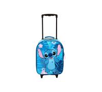 Undercover - Stitch Kinder Trolley - geräumiges Hauptfach - idealer Reisebegleiter - verstellbare und fixierbare Teleskopstange