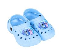 Disney Stitch Clogs für Mädchen, Leichte Sommersandalen im Stitch und Angel Design, Kindergeschenk, Größen EU 26 bis 33 (Blau, EU Schuhgrößensystem, Kleinkind, Damen, Numerisch (von/bis), M, 26, 27)