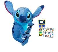 Disney Stitch Crossbody Geldbörse für Mädchen - Bündel mit Stich Crossbody-Tasche für Kinder, plus Tattoos, mehr | Disney Plüsch Hugger Geldbörsen für Kinder