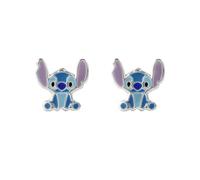 Disney Stitch Damen-Ohrstecker, Sterlingsilber, Emaille, Sterling Silber