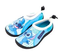 Disney Stitch et Angel Wassersandalen für Mädchen, Rutschfeste Stiefel, Wasser Schuhe, Aquaschuhe, Größe EU 24 | Blau