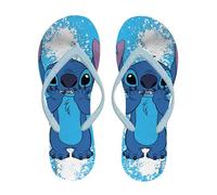 Disney Stitch Flip-Flops für Damen, Sommer Sandalen Glitzer Design für Teenager Mädchen und Damen, Größe EU 38/39