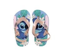 Disney Stitch Flip-Flops für Jungen und Mädchen, Elastische Sommersandalen, Größen EU 22 bis 29 (Beige, EU Schuhgrößensystem, Kleinkind, Damen, Numerisch (von/bis), M, 24, 25)
