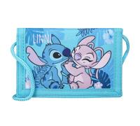 Disney Stitch Gelbeutel Mädchen - Personalisiert mit Name - Geldbeutel zum Umhängen Kinder mit Band