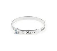 Disney Stitch Girls Armreif aus Sterlingsilber, Ohana bedeutet Familie