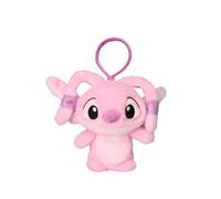 Disney Stitch Handtaschenclip, Plüsch Schlüsselanhänger, Stitch Handtaschenanhänger, Geschenk für Mädchen, Teenager und Frauen (Rosa)