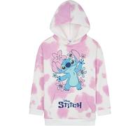 Disney Stitch Hoodie Mädchen Kuscheliger Pullover Kinder Teenager Jumper Sport Freizeitbekleidung Geschenk für Mädchen (11-12 Jahre, Rosa Tie Dye)