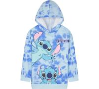 Disney Stitch Hoodie Mädchen Kuscheliger Pullover Kinder Teenager Jumper Sport Freizeitbekleidung Geschenk für Mädchen (13-14 Jahre, Blau Tie Dye)