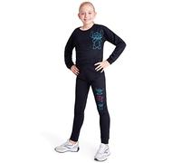 Disney Stitch Jogginganzug Kinder Mädchen Trainingsanzug Teenager Kapuzenpullover und Jogginghose Set (Schwarz, 13-14 Jahre)