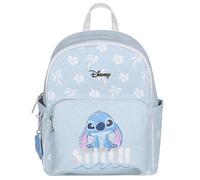 Disney Stitch JUGEND Rucksack für Frauen, geräumig, urbaner Rucksack, Blauer 32x25x13cm (A)