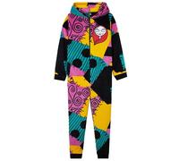 Disney Stitch Jumpsuit Mädchen, kuscheliger Onesie mit Kapuze - Geschenke für Kinder (Mehrfarbig, 13-14 Jahre)