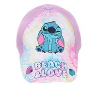 Disney Stitch Kappe Cap Sonnenhut Kinder Mädchen Sommer Basecap Kinder Sonnen-Schutz Baseball Mütze ab 3 Jahren, Verstellbare Grosse (DE/NL/SE/PL, Numerisch, 54, Lila 2)