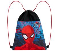 Disney Stitch Kinder Kordelzug Turnbeutel, Spiderman Schwimmtasche Kinder Gym Bag Sporttasche - Geschenke für Kinder (Rot/Blau Spiderman)