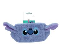 Disney Stitch - Kinder-Kosmetiktasche aus ultraweichem Kunstfell - Mit Reißverschluss - Ideal für Reisen & Bad - Zur Aufbewahrung von Baby- und Pflegeprodukten - Offizielles Disney-Produkt