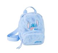 Kinderrucksack COOLPACK "Small, Stitch, Fluffy", Kinder, Gr. B/H/T: 20cm x 25cm x 10cm, stitch blau, Plüsch, Polyester, Rucksäcke (62851454-0) stitch blau