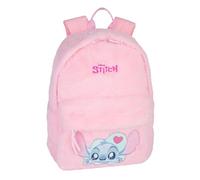 Coolpack Freizeitrucksack Big Stitch Fluffy – Kinder, Plüsch/Polyester, 34×40×17 cm, Stitch Pink