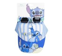 ARTESANÍA CERDÁ, S.L. Mütze mit Sonnenbrille Set – Disney Stitch Kinderkappe