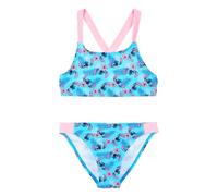 Disney Stitch Mädchen Bikini, Sommer Zweiteiliger Badeanzug für Kinder und Teenager, Größen 6 bis 12 Jahre (DE/NL/SE/PL, Alter, 8 Jahre, Regular, Blau)