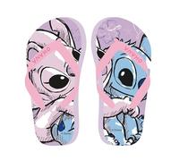 Disney Stitch Mädchen Flip Flops, Stitch und Angel Sommersandalen Badelatschen, Größen EU 28 bis 35 (Lila, EU Schuhgrößensystem, Kleinkind, Damen, Numerisch (von/bis), M, 28, 29)