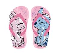 Disney Stitch Mädchen Flip Flops, Stitch und Angel Sommersandalen Badelatschen, Größen EU 28 bis 35 (Rosa, EU Schuhgrößensystem, Kleinkind, Damen, Numerisch (von/bis), M, 28, 29)