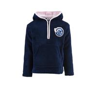 Disney Stitch Mädchen Kapuzenpullover, Sweatshirt Weicher Fleece Pullover, Kinder Hoodie, Größen 3 bis 8 Jahre (DE/NL/SE/PL, Alter, 8 Jahre, Regular, Bleu)