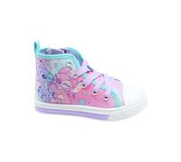 Disney Stitch Mädchen Schuhe, High-Top-Sneaker im Stitch und Angel Design, Inklusive Geschenkbox, Größen EU 25 bis 32 (Rosa, EU Schuhgrößensystem, Kleinkind, Damen, Numerisch, M, 27)