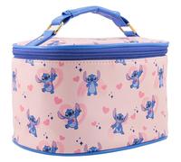 Disney Stitch Make-up-Tasche - Make-up-Organizer, Reise-Kulturbeutel für Damen und Mädchen, niedliche Kosmetiktasche, Zugtasche für Kinder, Reisetasche, Kulturbeutel für Frauen, Make-up-Aufbewahrung