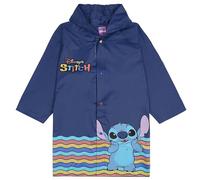 DISNEY Stitch Marineblauer Regenmantel für Jungen mit Kapuze, Umhang für Jungen (DE/NL/SE/PL, Numerisch, 110, 116, Blau)