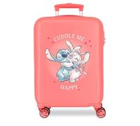 Disney Joumma Stitch Cuddle Me Kinderkoffer, Rosa, 45 x 31 x 20 cm, starr, 1,8 kg, ABS, 1,8 kg, 27,9 l, Handgepäck, Rosa, Talla única, Kabinenkoffer
