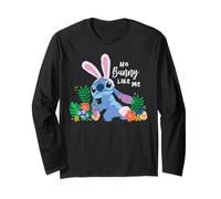 Disney Stitch No Bunny Like Me Tropical Spring Easter Eggs Langarmshirt