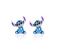 Disney Stitch Ohrringe für Damen, aus 925er Sterlingsilber, Disney Schmuck
