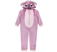 Disney Stitch Onesie | Lilo Und Stitch Schlafanzug | Mädchen Jumpsuit | Jumpsuit Kinder Mädchen | Schlafoverall Kinder | Lila 122