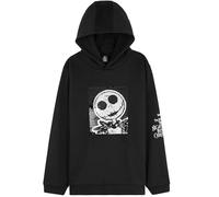 Disney Stitch Pullover Mädchen, Jungen & Teens, Atmungsaktiv Kinder Hoodie Kuschelig mit Wendbarem Pailletten-Design, Geschenk Idee (Schwarz Jack, 11-12 Jahre)