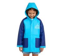 Disney Stitch Regenmantel für Mädchen, Regenjacke mit Kapuze für Kinder, Größen 4 bis 8 Jahre (DE/NL/SE/PL, Alter, 8 Jahre, Regular, Blau)