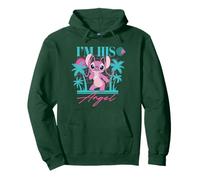 Disney Stitch Retro ’90s Couples Matching I’m His Angel Pullover Hoodie