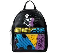 Disney Stitch Rucksack Damen Teenager Mädchen Tasche Reiserucksack Tagesrucksack für Einkaufen Ausflüge Geschenke für Sie (Multi Jack & Sally)