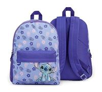 Disney Stitch Rucksack Kinder Mädchen Kinderrucksack Schulrucksack Verstellbar Schule Reisen Sport Geschenke für Mädchen (Lila)