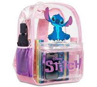 Disney Stitch Rucksack Mädchen Schulrucksack Teenager Transparent Tasche Schule Alltag Freizeit Reise Geschenk Kinder