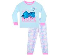 Disney Stitch Schlafanzug | Lilo Und Stitch Pyjama Mädchen | Tie-Dye Schlafanzüge Für Mädchen | Blau 152