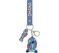 Disney Stitch Schlüsselanhänger und Armband mit Schlüsselring, Blau, blau, One size