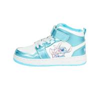 Disney Stitch Schuhe für Mädchen, Stitch und Angel High Top Sneakers, Geschenk für Mädchen und Jugendliche, Größen EU 30 bis 35 (Blau, EU Schuhgrößensystem, Kleinkind, Damen, Numerisch, M, 34)